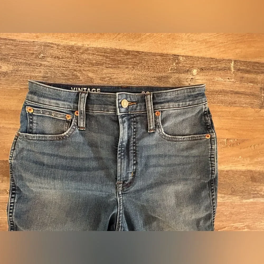J.‎ Crew Re-Imagined Women's Vintage Slim Straight Jeans, Size 28